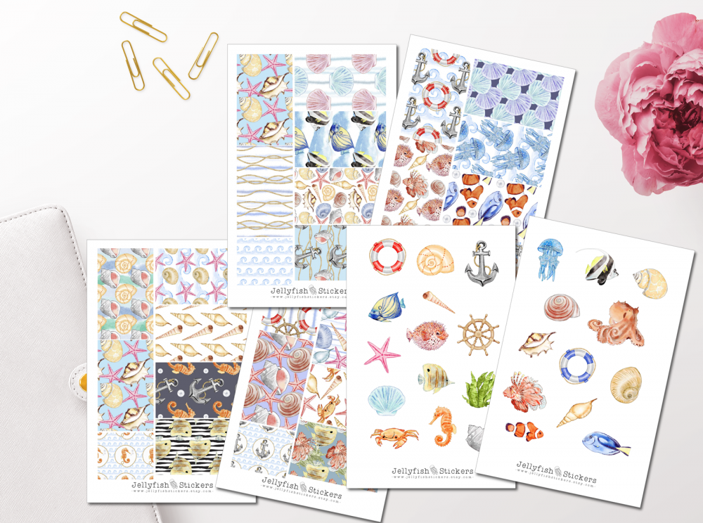 Maritime Sticker Set